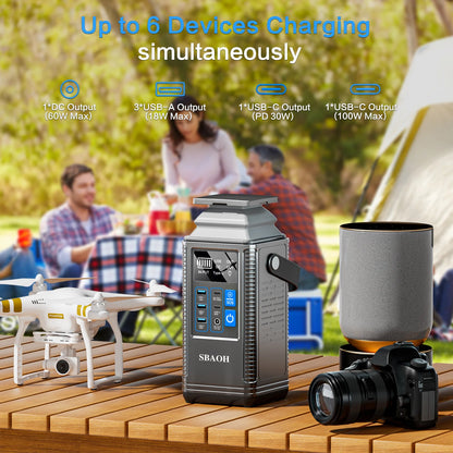 296Wh Lithium Battery Mobile Power Supply 80000Mah Portable Rechargeable Battery Outdoor Energy Storage Power Supply